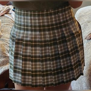 Plaid skirt